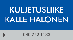 Kuljetusliike Kalle Halonen logo